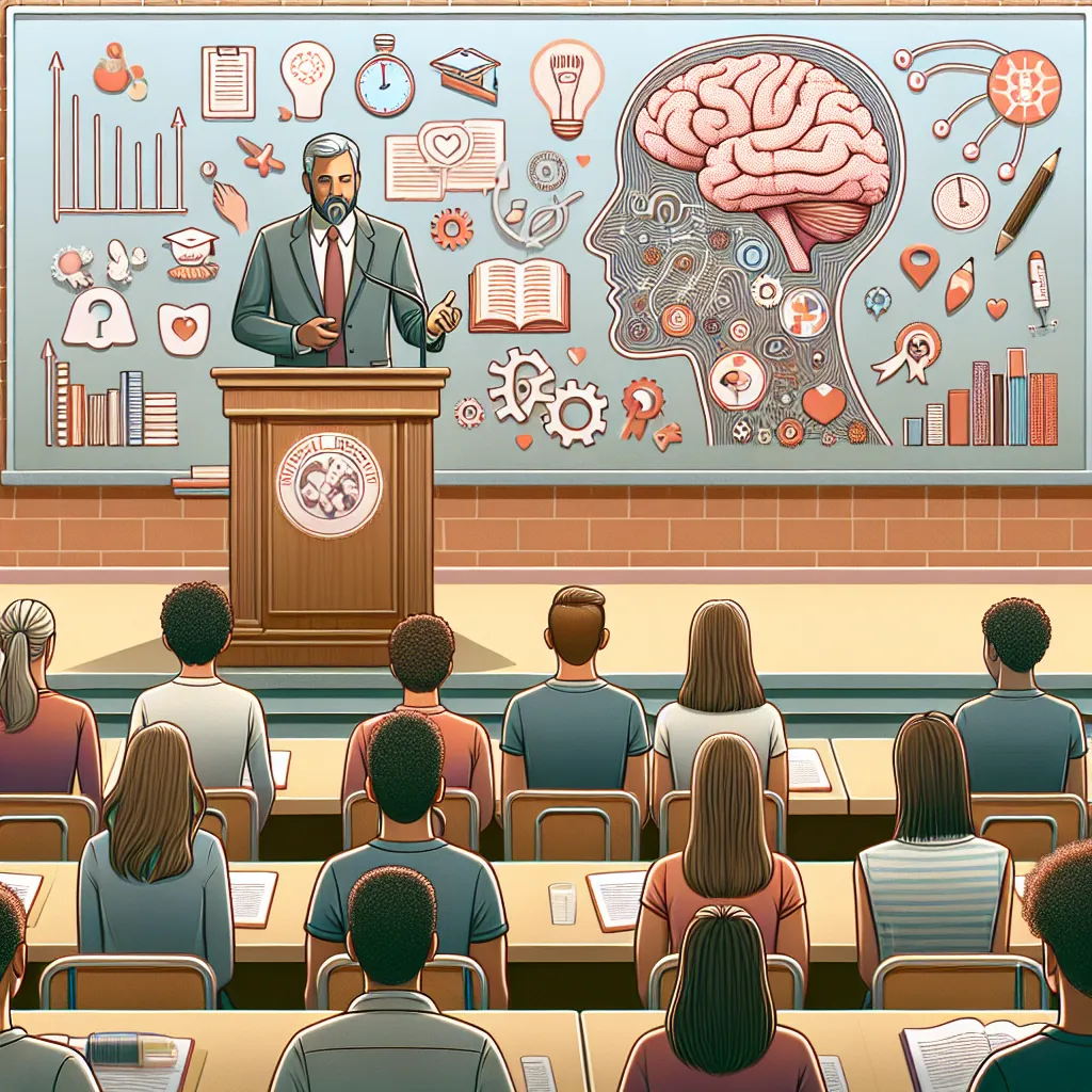 Saúde mental na escola: Palestras para alunos e professores